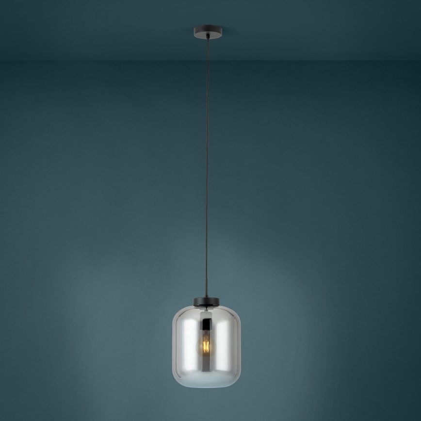 Eglo - Pakabinamas sietynas 1xE27/40W/230V diametras 25 cm dūminis