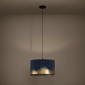 Eglo - Pakabinamas sietynas 1xE27/40W/230V diametras 38 cm mėlyna/auksas