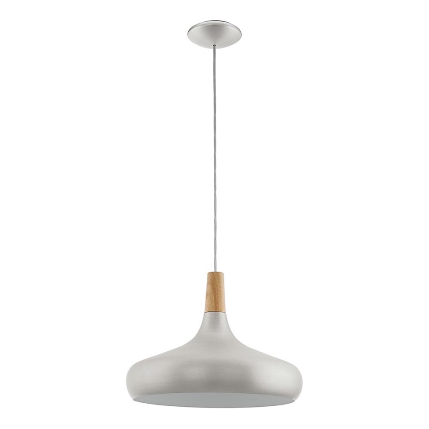Eglo - Pakabinamas sietynas 1xE27/40W/230V diametras 40 cm sidabras