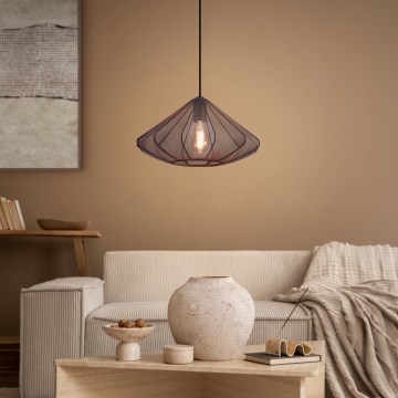 Eglo - Pakabinamas sietynas 1xE27/40W/230V diametras 42,5 cm juoda