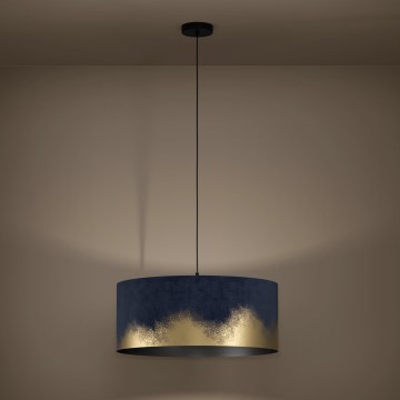 Eglo - Pakabinamas sietynas 1xE27/40W/230V diametras 53 cm mėlyna/auksas