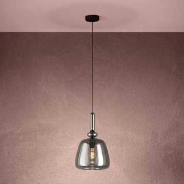 Eglo - Pakabinamas sietynas 1xE27/40W/230V dūminis
