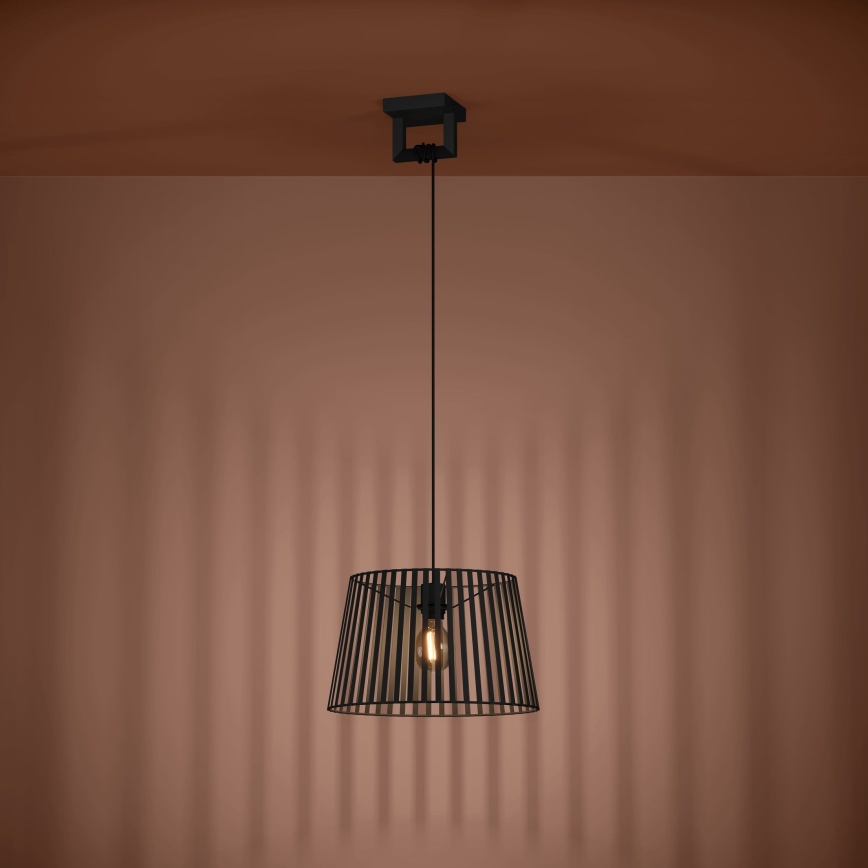 Eglo - Pakabinamas sietynas 1xE27/40W/230V juoda