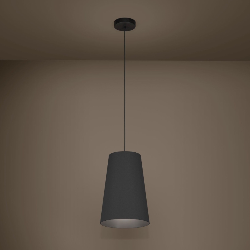 Eglo - Pakabinamas sietynas 1xE27/40W/230V juoda