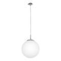 EGLO - Pakabinamas sietynas 1xE27/60W/230V diametras 30 cm balta