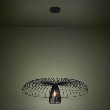 Eglo - Pakabinamas sietynas 1xE27/60W/230V diametras 77 cm juoda