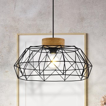 Eglo - Pakabinamas sietynas 1xE27/60W/230V - FSC sertifikuota