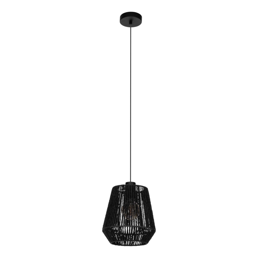 Eglo - Pakabinamas sietynas 1xE27/60W/230V juoda