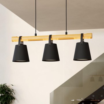 Eglo - Pakabinamas sietynas 3xE27/10W/230V