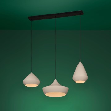 Eglo - Pakabinamas sietynas 3xE27/28W/230V smėlio spalva