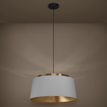 Eglo - Pakabinamas sietynas 3xE27/40W/230V pilka/auksas