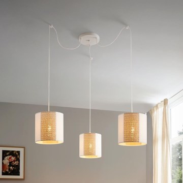 Eglo - Pakabinamas sietynas 3xE27/40W/230V voras