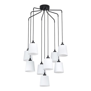Eglo - Pakabinamas sietynas  9xE27/40W/230V baltas