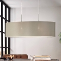 Eglo - Pakabinamas šviestuvas ant laido 2xE27/60W/230V taupe