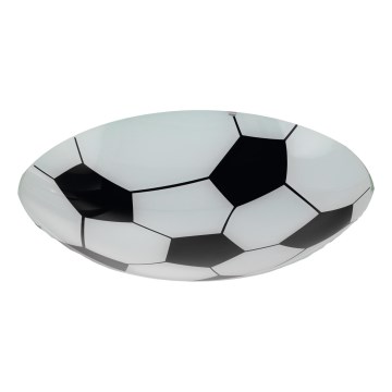Eglo - Pakaitinis stiklas lubiniam šviestuvui TABARA E27 diametras 25 cm futbolo kamuolys