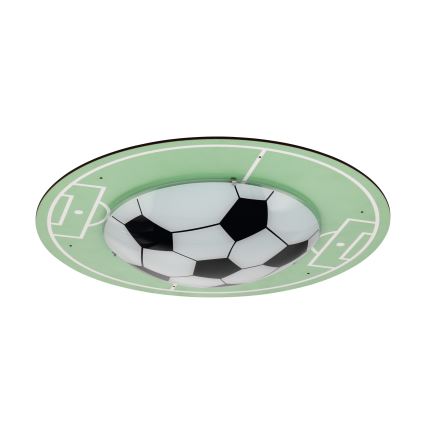 Eglo - Pakaitinis stiklas lubiniam šviestuvui TABARA E27 diametras 25 cm futbolo kamuolys