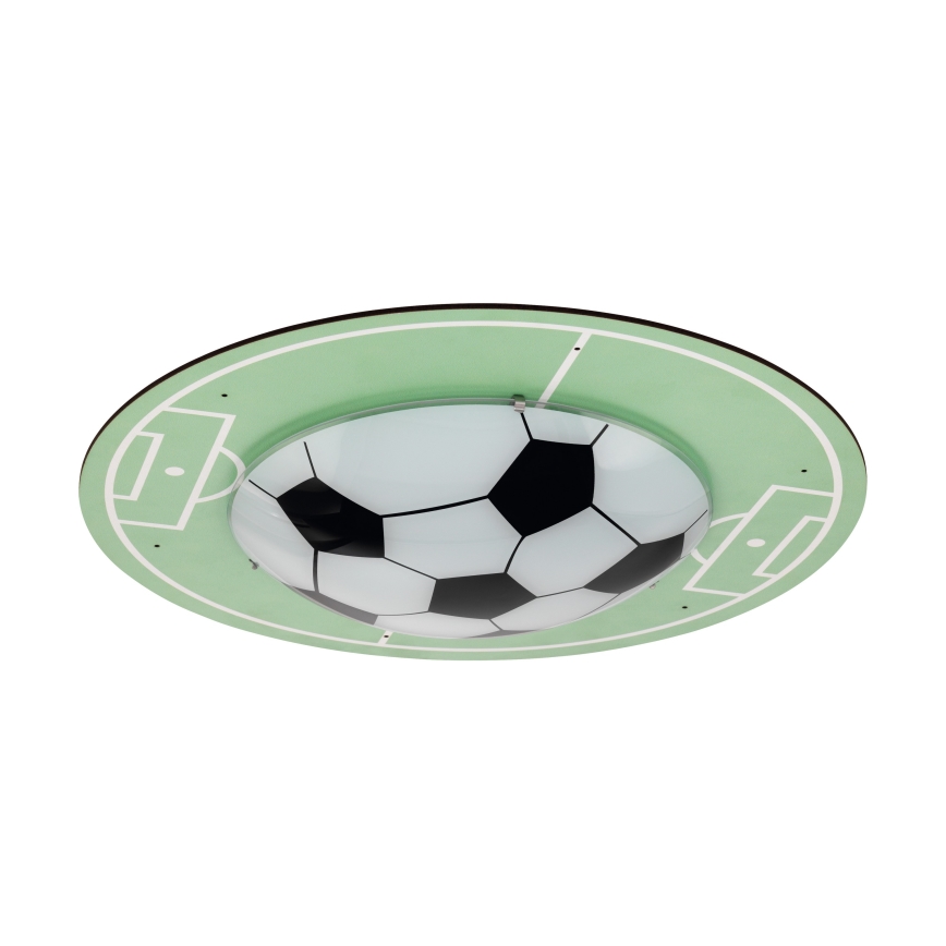 Eglo - Pakaitinis stiklas lubiniam šviestuvui TABARA E27 diametras 25 cm futbolo kamuolys