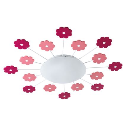 Eglo - Pakaitinis stiklas lubiniam šviestuvui VIKI diametras 24 cm
