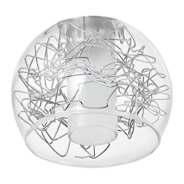 Eglo - Pakeitimo stiklas sieniniam ir lubiniam šviestuvui BASENTO, skersmuo 9 cm