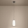 Eglo - reguliuojama LED liustra ant troselio LED/7W/230V + LED/1,6W 2200-6500K juoda chromo apdaila