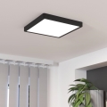 Eglo - Reguliuojamas LED lubinis šviestuvas LED/20,5W/230V juodas 28,5x28,5 cm