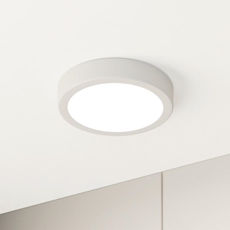 Eglo - reguliuojamo ryškumo LED lubinis šviestuvas LED/11W/230V, baltas, skersmuo 16 cm