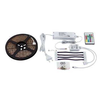Eglo - RGB LED reguliuojama juosta LED/20W/230V IP20 5m