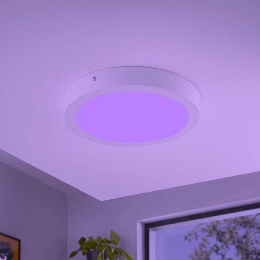 Eglo - RGBW Reguliuojamas lubinis šviestuvas FUEVA-C LED/21W/230V