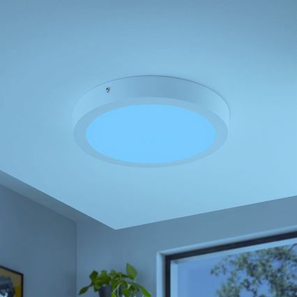 Eglo - RGBW Reguliuojamas lubinis šviestuvas FUEVA-C LED/21W/230V
