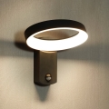 Eglo - Sieninis LED lauko šviestuvas su jutikliu LED/11W/230V