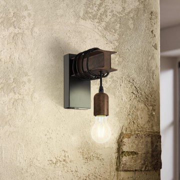 Eglo - Sieninis šviestuvas TOWNSHEND 1xE27/10W/230V