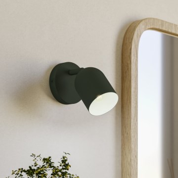 Eglo - Sieninis taškinis šviestuvas 1xE14/40W/230V žalias