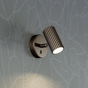 Eglo - sieninis taškinis šviestuvas 1xGU10/5W/230V rudas