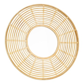 Eglo - Sieninis veidrodis diametras 55 cm bambukas