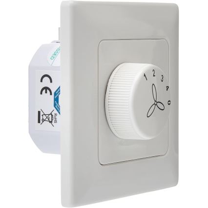 Eglo - Sieninis ventiliatoriaus valdiklis 100W/230V