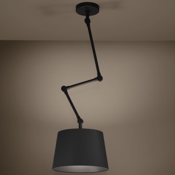 Eglo - Sietynas ant stulpo 1xE27/40W/230V juoda