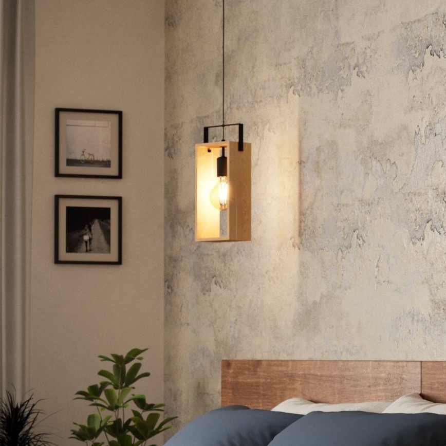 Eglo - Sietynas, kabinamas ant virvės 1xE27/40W/230V