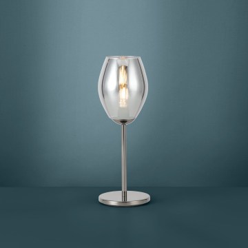 Eglo - stalinis šviestuvas 1xE27/60W/230V juodas/dūminis