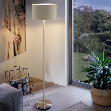 Eglo - Toršeras 1xE27/60W/230V taupe