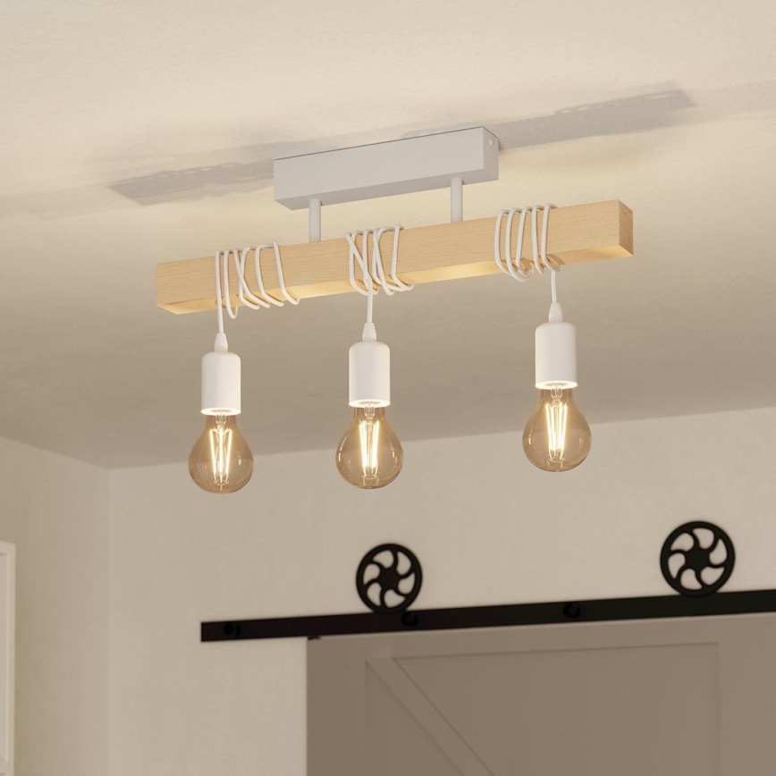 Eglo - Tvirtinamas sietynas TOWNSHEND 3xE27/60W/230V