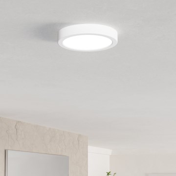 Eglo - vonios kambario lubinis LED šviestuvas LED/7,5W/230V 2700/4000/6500K skersmuo 16,6 cm IP44 balta