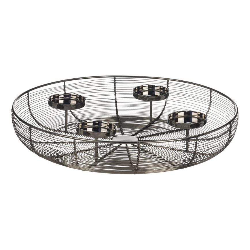 Eglo - Žvakidė diametras 45 cm blizgus chromas