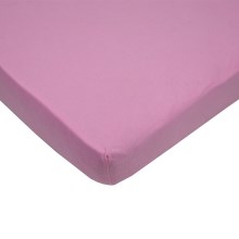 EKO - Neperšlampama paklodė su elastine juostele JERSEY 120x60 cm rožinė