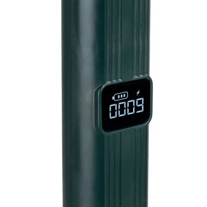 Elektriniai LED spąstai vabzdžiams 2in1 su LCD ekranu 1200 mAh/5V žalia