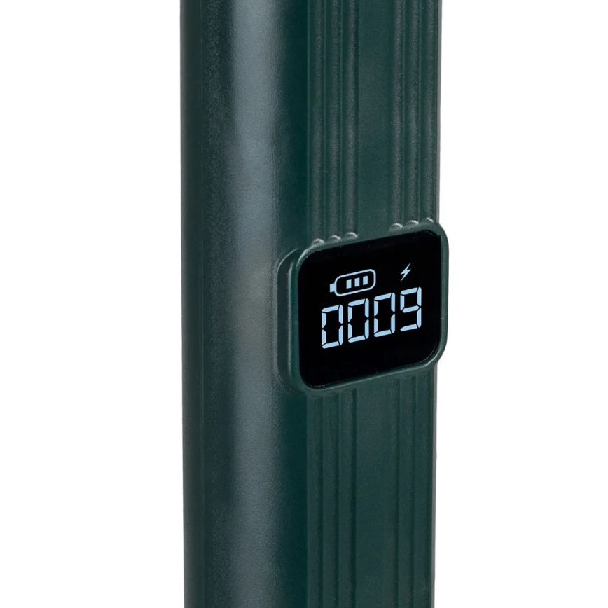 Elektriniai LED spąstai vabzdžiams 2in1 su LCD ekranu 1200 mAh/5V žalia