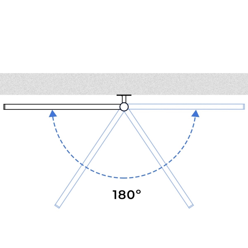 Elektrinis besisukantis rankšluosčių džiovintuvas su termostatu ARABESQUE 150W/230V 64,6 cm IP44 balta