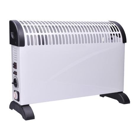Elektrinis konvektorinis šildytuvas 750/1250/2000W laikmatis/TURBO/termostatas
