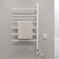 Elektrinis pasukamas rankšluosčių džiovintuvas su termostatu ARABESQUE 105W  80x49 cm baltas