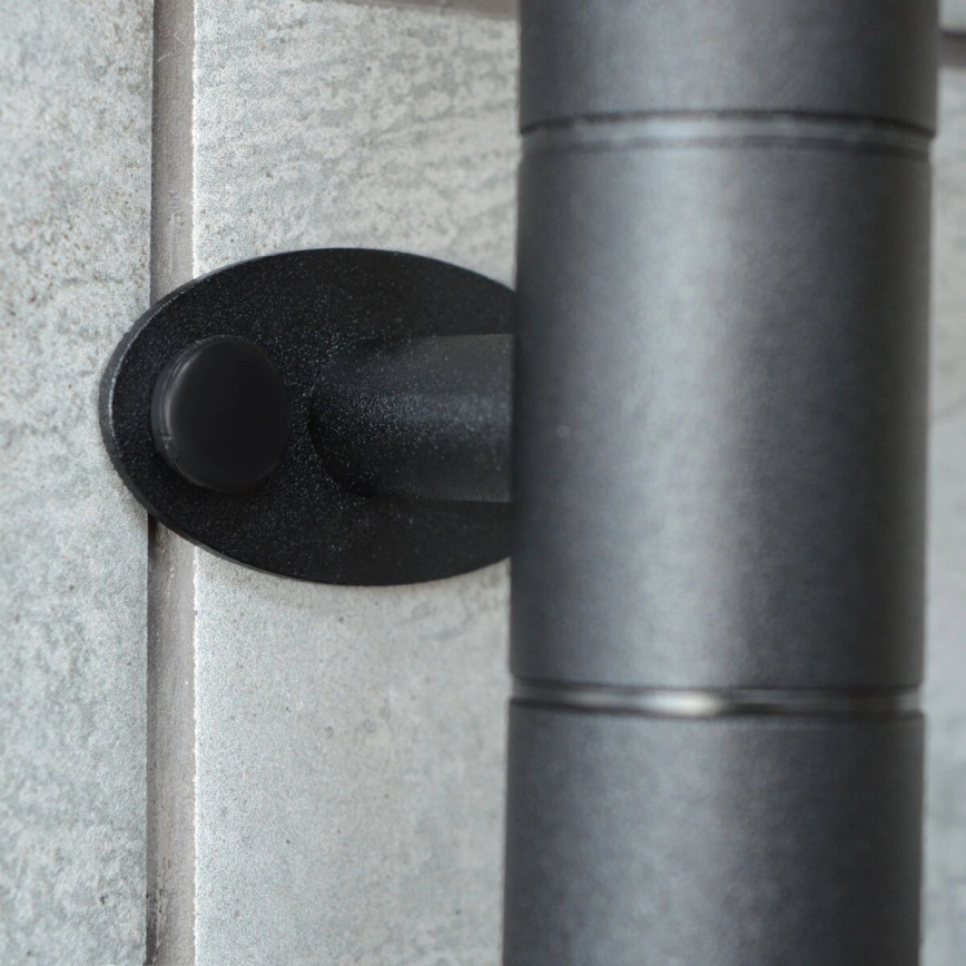 Elektrinis pasukamas rankšluosčių džiovintuvas su termostatu FOUETTE 100W 80x49 cm juodas