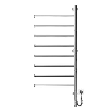 Elektrinis pasukamas rankšluosčių džiovintuvas VEER 95W/230V 102,5x44,5 cm nerūdijančio plieno/blizgus chromas